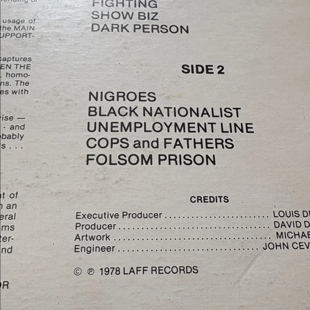 Richard Pryor -“Black Ben The Black Smith”Vinyl LP - Picture 3 of 5